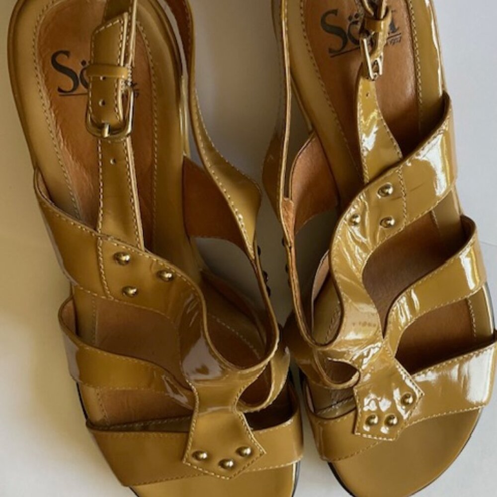 Sandals.  Ideal for casual summer outfits.